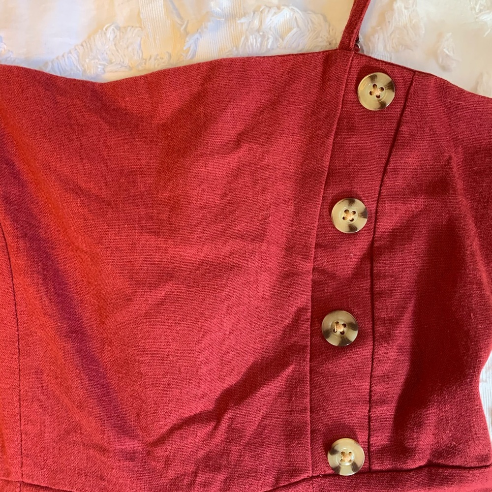 Red romper - Picture 2 of 2